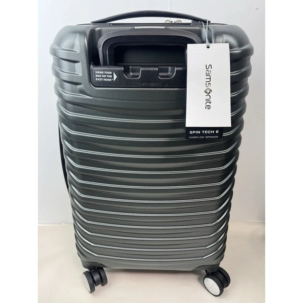 Samsonite Spin Tech 6 Expandable Carry-On Spinner Suitcase Luggage